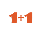 1+1
