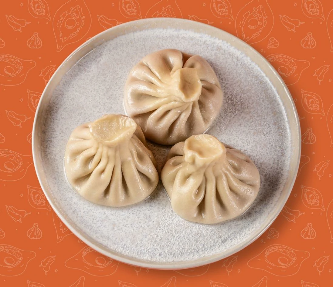 Хінкалі з вишнею