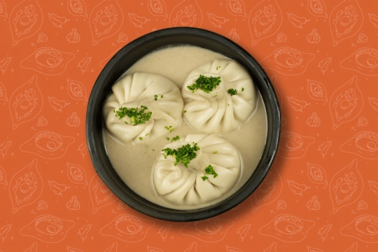 Хінкалі з грибами