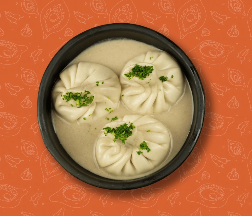 Хінкалі з грибами